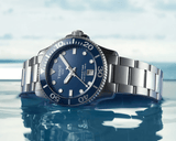 Tissot Seastar 1000 Blue Dial Silver Steel Strap Watch For Men - T120.410.11.041.00