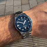 Tissot Seastar 1000 Blue Dial Silver Steel Strap Watch For Men - T120.410.11.041.00