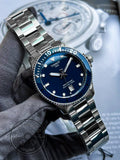 Tissot Seastar 1000 Blue Dial Silver Steel Strap Watch For Men - T120.410.11.041.00
