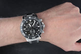 Tissot Seastar 1000 Chronograph Black Dial Silver Steel Strap Watch For Men - T120.417.11.051.00