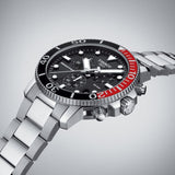 Tissot Seastar 1000 Chronograph Blue Dial Silver Steel Strap Watch For Men - T120.417.11.041.03