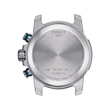 Tissot Supersport Chrono Blue Dial Silver Steel Strap Watch For Men - T125.617.11.041.00