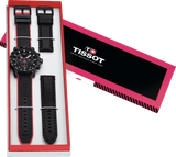 Tissot Supersport Chrono Giro D'Italia Black Dial Black Nylon Strap Watch for Men - T125.617.37.051.00