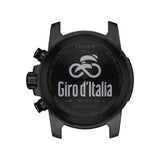 Tissot Supersport Chrono Giro D'Italia Black Dial Black Nylon Strap Watch for Men - T125.617.37.051.00