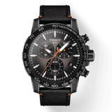 Tissot Supersport Chrono Grey Dial Black Nylon Strap Watch For Men - T125.617.36.081.00