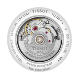 Tissot T Classic Carson Premium Automatic Lady Black Dial Silver Steel Strap Watch for Women - T122.207.11.051.00