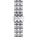 Tissot T Classic Carson Premium Lady Mother of Pearl Pink Dial Silver Steel Strap Watch For Women - T122.210.11.159.00