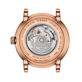 Tissot T Classic Carson Premium White Dial Brown Leather Strap Watch for Women - T122.207.36.031.00