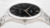 Tissot T Classic Chemin Des Tourelles Chronometer Black Dial Silver Steel Strap Watch For Men - T099.408.11.058.00