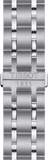 Tissot T Classic Couturier Chronograph White Dial Silver Steel Strap Watch For Men - T101.617.11.031.00
