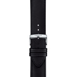 Tissot T Classic Everytime Large White Dial Black Leather Strap Watch For Men - T109.610.16.031.00