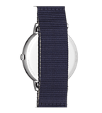 Tissot T Classic Everytime Large White Dial Blue NATO Strap Watch For Men - T109.610.17.037.00