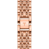 Tissot T Classic Everytime Small White Dial Rose Gold Mesh Bracelet Watch For Women - T109.210.33.031.00