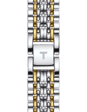 Tissot T Classic Everytime Small White Dial Two Tone Mesh Bracelet Watch For Women - T109.210.22.031.00