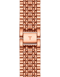 Tissot T Classic Everytime White Dial Rose Gold Mesh Bracelet Watch for Men - T109.610.33.032.00