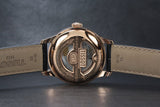 Tissot T Classic Le Locle Automatic Black Dial Black Leather Strap Watch For Men - T41.5.423.53