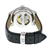 Tissot T Classic Le Locle Automatic Silver Dial Black Leather Strap Watch For Men - T41.1.423.33