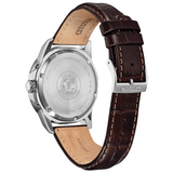 Tissot T Classic Le Locle Automatic Silver Dial Brown Leather Strap Watch For Women - T006.207.16.038.00