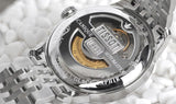 Tissot T Classic Le Locle Powermatic 80 Black Dial Silver Steel Strap Watch For Women - T41.1.483.53
