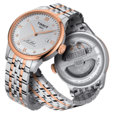Tissot T Classic Le Locle Powermatic 80 Silver Dial Two Tone Steel Strap Watch For Men - T006.407.22.036.00