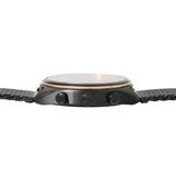 Tissot T Classic PR 100 Chronograph Anthracite Black Dial Black Mesh Bracelet Watch For Men - T101.417.23.061.00