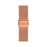 Tissot T Classic PR 100 Chronograph Silver Dial Rose Gold Mesh Bracelet Watch For Men - T101.417.33.031.01