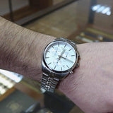 Tissot T Classic PR 100 Chronograph Silver Dial Silver Steel Strap Watch For Men - T101.417.11.031.00