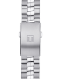Tissot T Classic PR 100 Chronograph Silver Dial Silver Steel Strap Watch For Men - T101.417.11.031.00