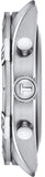 Tissot T Classic PR 100 Sport Chronograph Black Dial Silver Steel Strap Watch for Men - T101.617.11.051.00