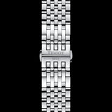 Tissot T Classic Tradition Chronograph Black Dial Silver Steel Strap Watch For Men - T063.617.11.057.00