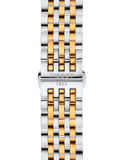 Tissot T Classic Tradition Chronograph White Dial Two Tone Steel Strap Watch For Men - T063.617.22.037.00