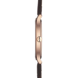 Tissot T Classic Tradition Silver Dial Brown Leather Strap Watch For Men - T063.610.36.038.00