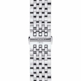 Tissot T Classic Tradition Silver Dial Silver Steel Strap Watch For Men - T063.610.11.038.00