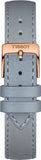 Tissot T Lady Bella Ora Round White Dial Beige Leather Strap Watch For Women - T103.210.36.018.00