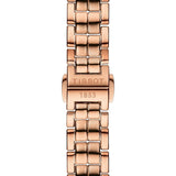 Tissot T Lady Flamingo Mother of Pearl Dial Rose Gold Steel Strap Watch For Women - T094.210.33.111.01