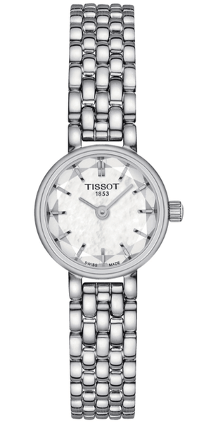 Tissot T Lovely Mother of Pearl Dial Silver Steel Strap Watch for Women - T140.009.11.111.00