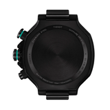 Tissot T Race Chronograph Black Dial Green Rubber Strap Watch for Men - T141.417.37.051.01