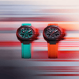 Tissot T Race Chronograph Black Dial Orange Rubber Strap Watch for Men - T141.417.37.051.02