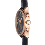 Tissot T Sport Chrono XL Classic Brown Dial Brown Leather Strap Watch For Men - T116.617.36.057.01