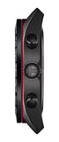 Tissot T Sport PRS 516 Chronograph Black Dial Black Leather Strap Watch for Men - T131.617.36.052.00