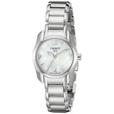 Tissot T Wave Mother of Pearl Dial Two Tone Steel Strap Watch For Women - T023.210.11.117.00