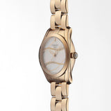 Tissot T Wave T Lady Mother of Pearl Dial Rose Gold Steel Strap Watch For Women - T112.210.33.111.00
