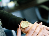 Tommy Hilfiger Blake Quartz Gold Dial Gold Mesh Bracelet Watch for Women - 1782302