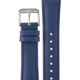 Tommy Hilfiger Carly Silver Dial Blue Leather Strap Watch for Women - 1781791