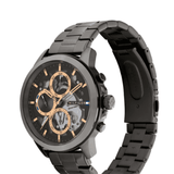 Tommy Hilfiger Henry Chronograph Grey Dial Grey Steel Strap Watch For Men - 1710479
