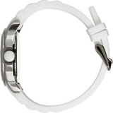 Tommy Hilfiger K2 White Dial White Rubber Strap Watch for Women - 1781306