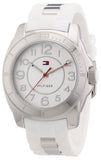 Tommy Hilfiger K2 White Dial White Rubber Strap Watch for Women - 1781306
