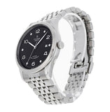Tudor 1926 Automatic Diamonds Black Dial Silver Steel Strap Watch for Men - M91650-0004
