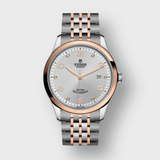 Tudor 1926 Automatic Diamonds Silver Dial Two Tone Steel Strap Watch for Men - M91651-0002