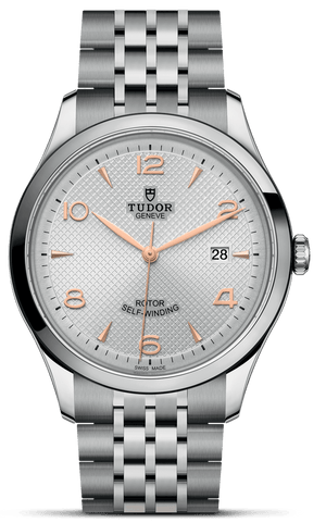 Tudor 1926 Automatic Silver Dial Silver Steel Strap Watch for Men - M91650-0001
